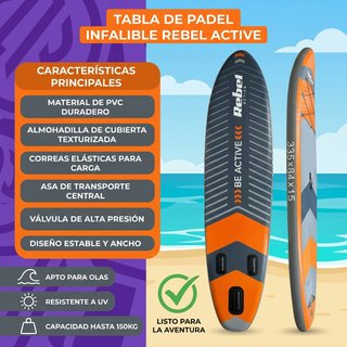 Tabla Paddle Surf Hinchable 335x84x15