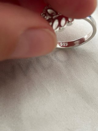 Anello Argento 925 Farfalle Regolabile