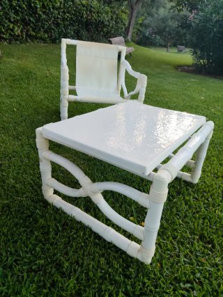 Muebles de jardín Kettal blancos