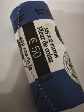 Rollo 2€ FdC Francia 2026 - Armada Francesa