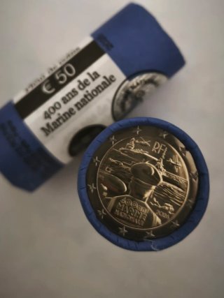 Rollo 2€ FdC Francia 2026 - Armada Francesa