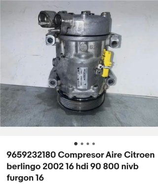 Compresor Aire Acondicionado Berlingo