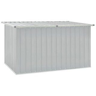 Baule da Giardino Grigio 171x99x93 cm · Metallo