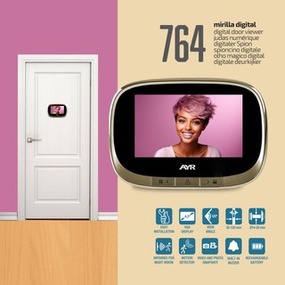 Mirilla Digital AYR 764 Pantalla 4.3