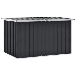 Baule da Giardino 149x99x93cm Versatile in Acciaio Zincato