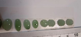 Cabochon Giada Siberiana Verde