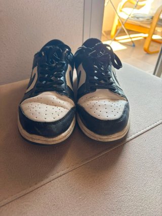 Zapatillas "Nike" Dunk Low Negras y Blancas