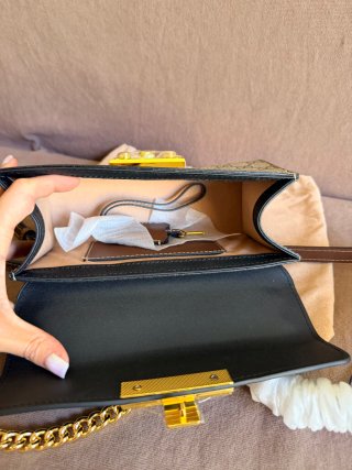 Bolso Gucci Negro y Beige