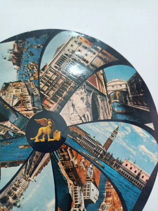 Cartoline vintage Venezia luglio 1971 rotonda