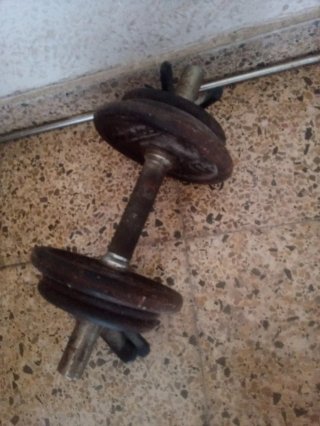 Mancuernas 10 kg