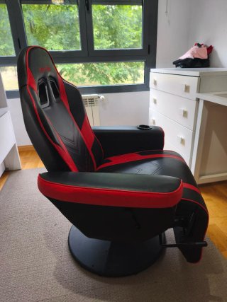 Silla Gamer BFX-705 Negra y Roja