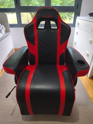 Silla Gamer BFX-705 Negra y Roja