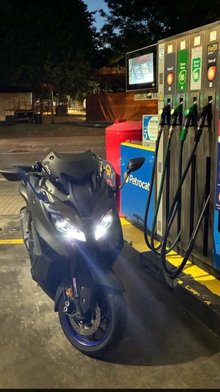 Yamaha Tmax 2024 Azul Icono