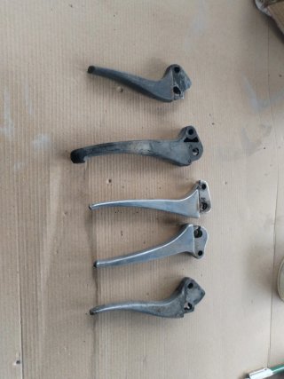 Manetas varias para moto