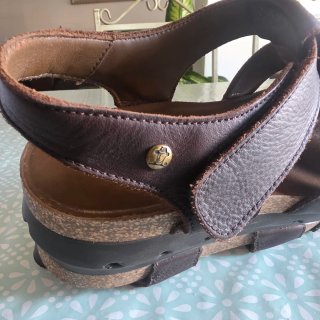 Sandalias Panamas Hombre Talla 42 Marrón