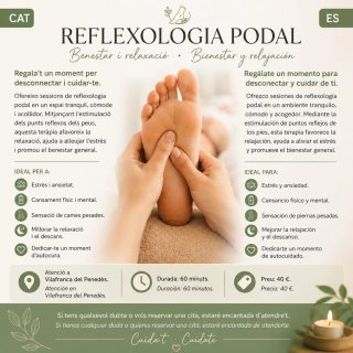 Reflexología Podal, Relajación y Bienestar