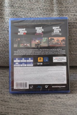 GTA The Trilogy Definitive Edition PS4 Sellado