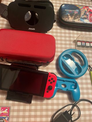 Pack Nintendo Switch Azul y Rojo