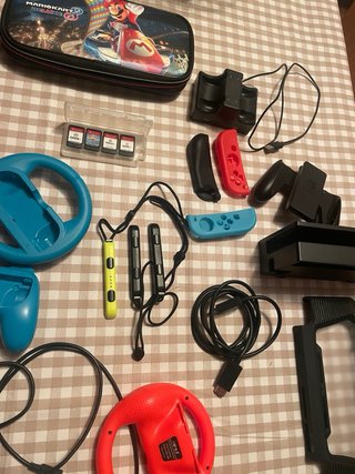 Pack Nintendo Switch Azul y Rojo