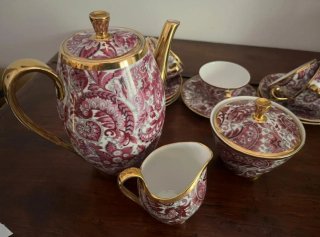 Servizio caffè porcellana vintage