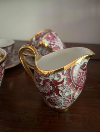 Servizio caffè porcellana vintage