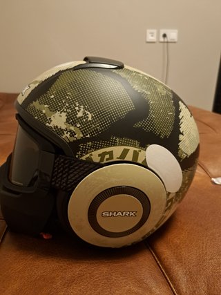 Casco Moto Shark Camuflaje