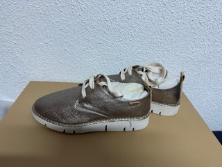 Zapatos dorados/plateados