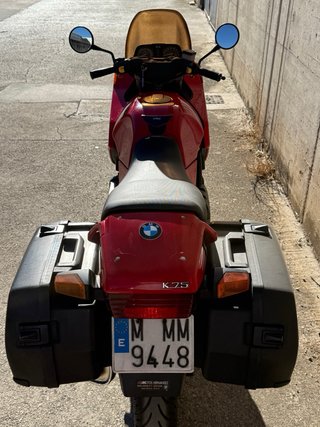 BMW K75 Roja