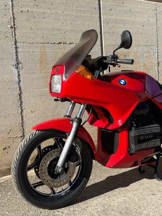 BMW K75 Roja