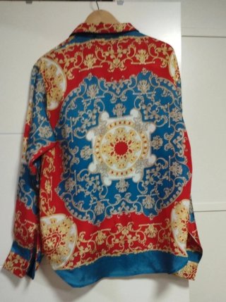 Blusa mujer  LE GARAGE Estampada Talla L
