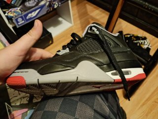 Scarpe Air Jordan 4 Retro Bred Reimagined