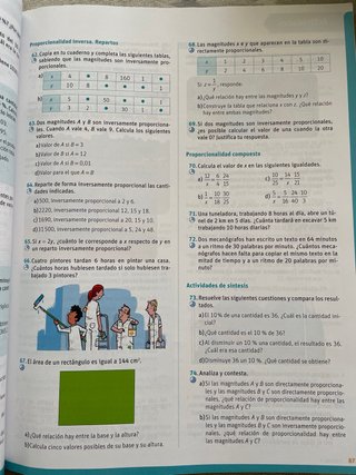 Matemáticas 2o ESO
