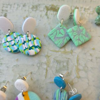 Pack 6 pares pendientes artesanales