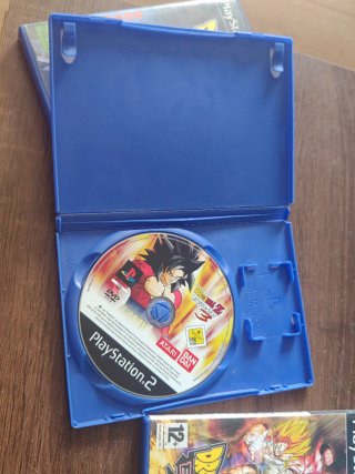 Lote 4 juegos Dragon Ball Z PS2