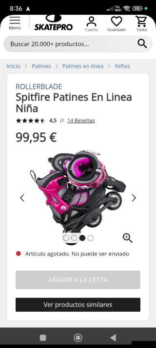 Patines Rollerblade Spirit Blade W Talla 38.5