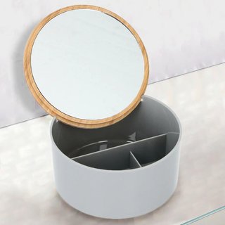 Organizer Contenitore Trucco Gioielli Coperchio Apribile e