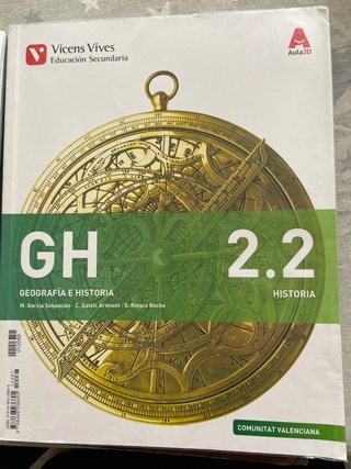 Libros de texto geografía e historia 2 ESO