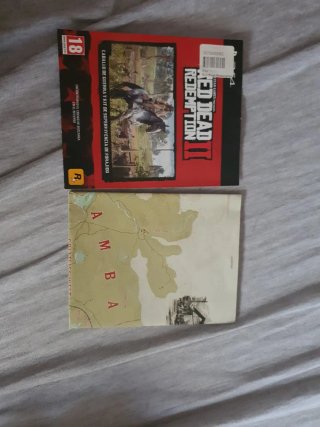 Manuales y Mapa Red Dead Redemption 2 PS4