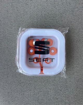 Auriculares Seat Originales Naranja