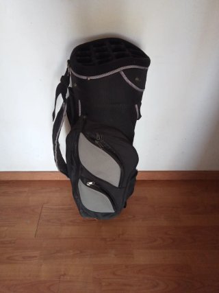 Carrito de golf negro