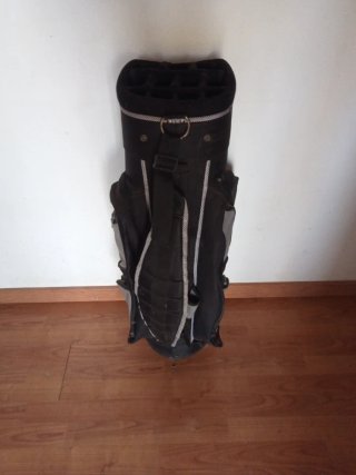 Carrito de golf negro