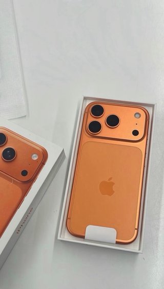 iPhone 17 Pro Max 256GB Dorado/Naranja