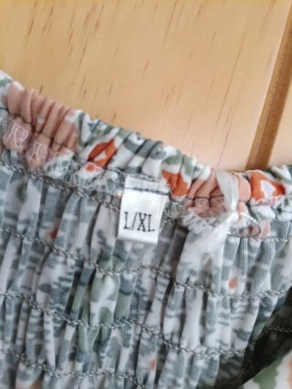 Vestido largo boho estampado talla L/XL