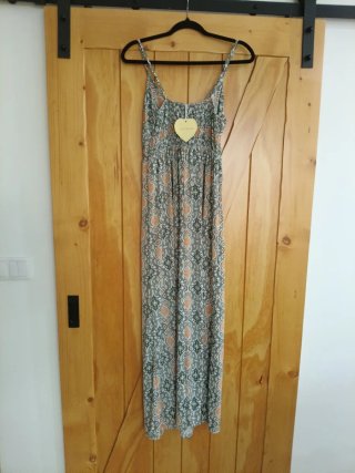 Vestido largo boho estampado talla L/XL