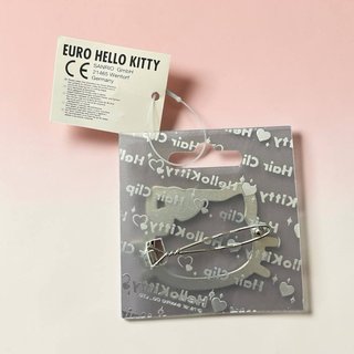 Hello Kitty Hair Clip Heart