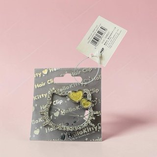 Hello Kitty Hair Clip Heart