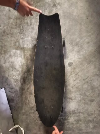 Monopatín Negro