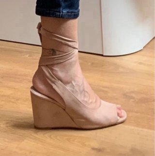Sandalias de cuña de Stradivarius