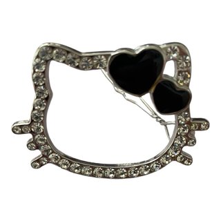 Hello Kitty Hair Clip Heart