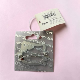 Hello Kitty Hair Clip Heart